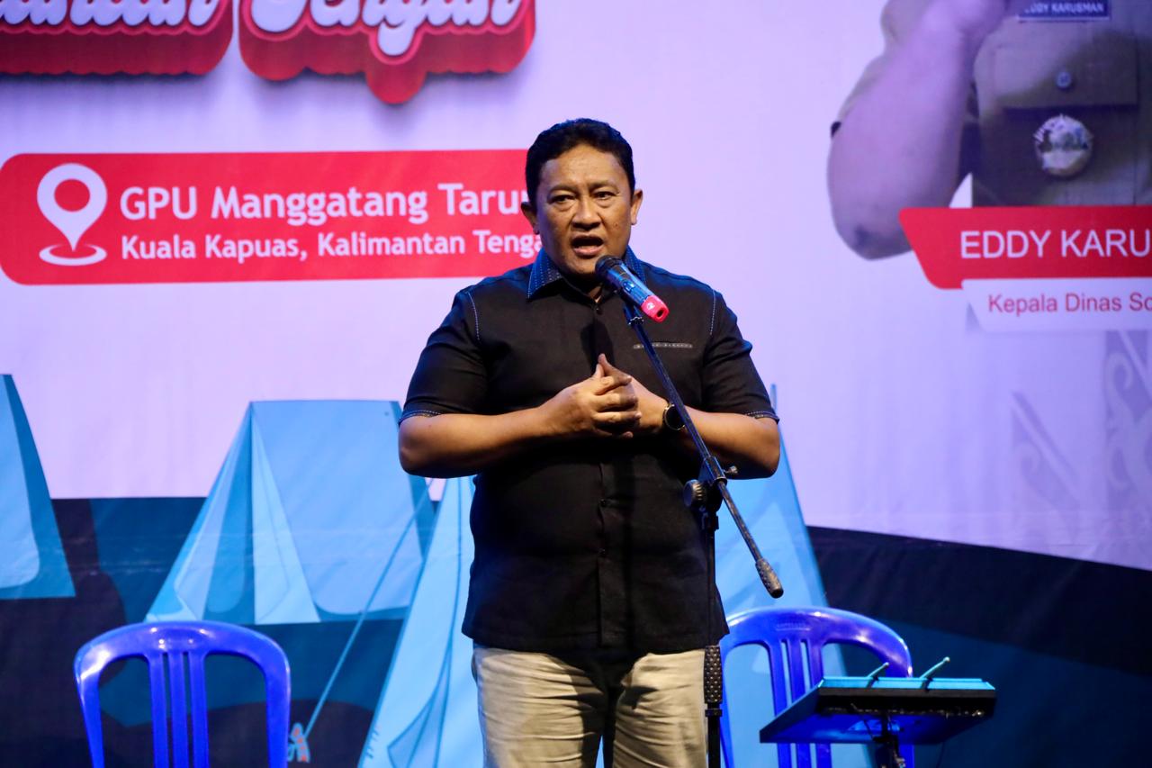 Hadiri Pagelaran Seni Jambore PSKS, Wagub Edy Pratowo Sampaikan Apresiasi Kepada Relawan Sosial