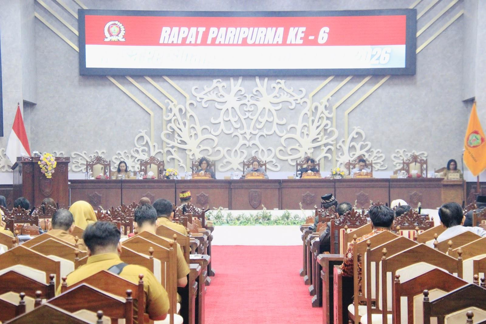 Tujuh Fraksi DPRD Sampaikan Pandangan Umum, Pembahasan RAPBD Kalteng 2027 Berlanjut