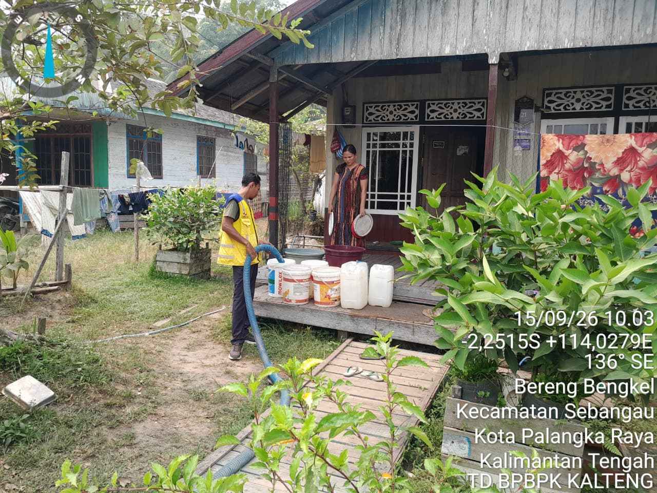 113.700 Liter Air Bersih Kembali Didistribusikan Pemprov Kalteng