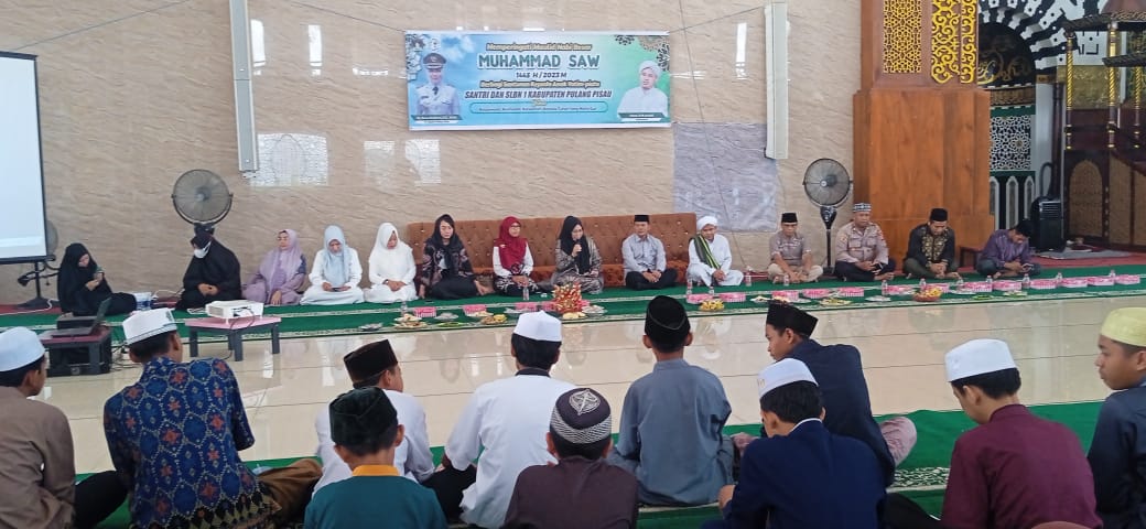 Pj. Bupati Pulang Pisau Hadiri Peringatan Maulid Nabi Muhammad SAW 1445 H Bersama Akhwat Hidayatullah