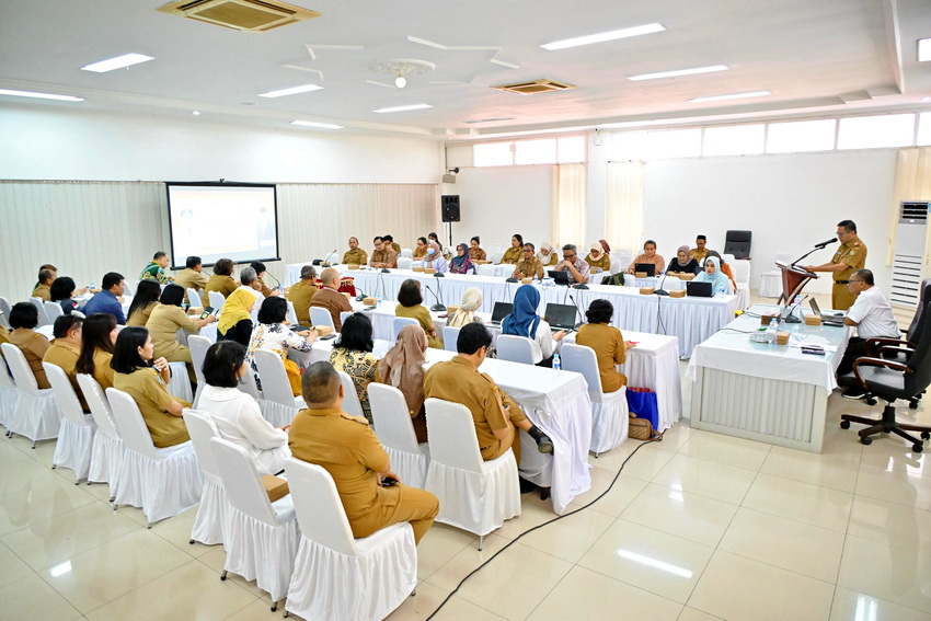 Kepala Bappedalitbang Buka Rakor Persiapan Prov. Kalteng sebagai Lokasi Pilot Pelaksanaan Kerjasama  Proyek SDGs SSTC Fase II Tahun 2024-2027