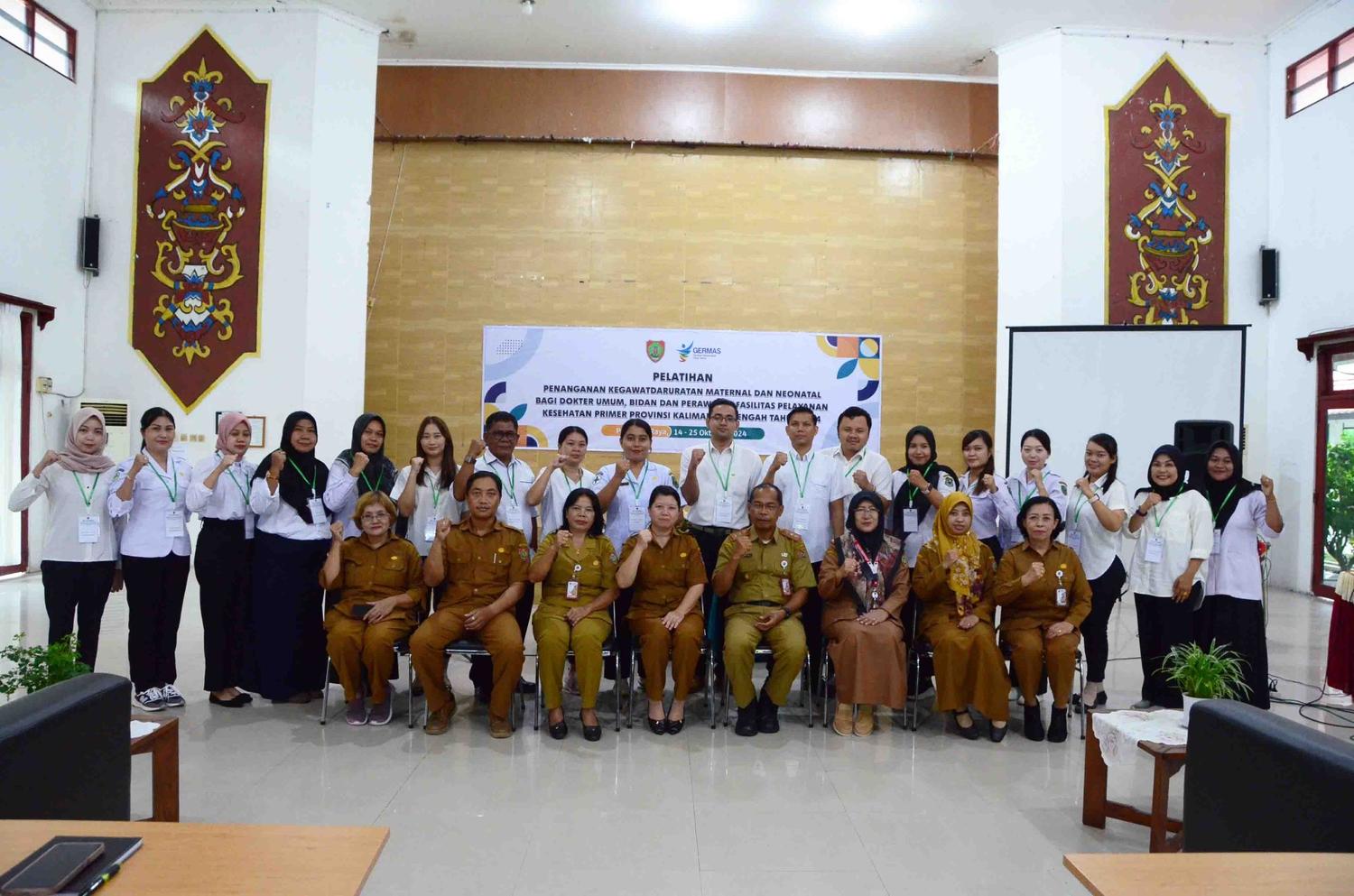 Dinkes Kalteng Gelar Pelatihan Penanganan Kegawatdaruratan Maternal Neonatal bagi Tenaga Kesehatan di FKTP