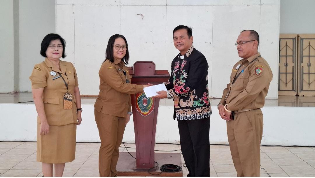 Perkuat integritas dan pelayanan publik, Dinas TPHP dan DKP Prov Kalteng Laksanakan Ibadah Oikumene Bagi ASN