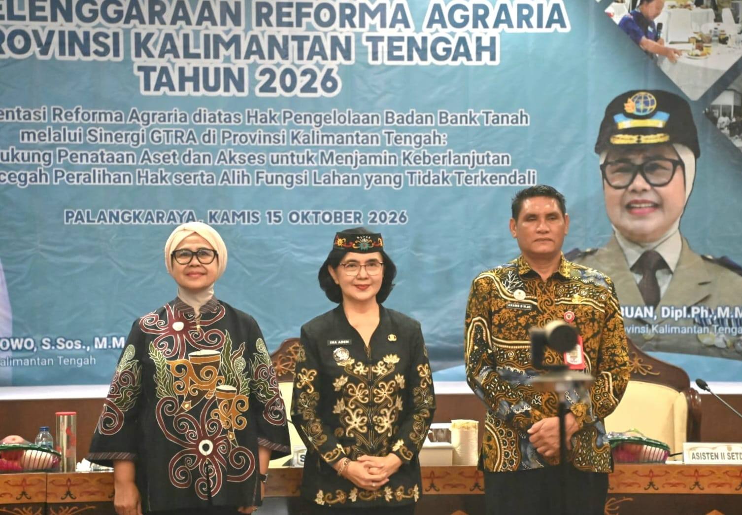 Rakor Akhir GTRA 2026, Sekda Kalteng Tekankan Sinergi Penataan Aset dan Akses Reforma Agraria