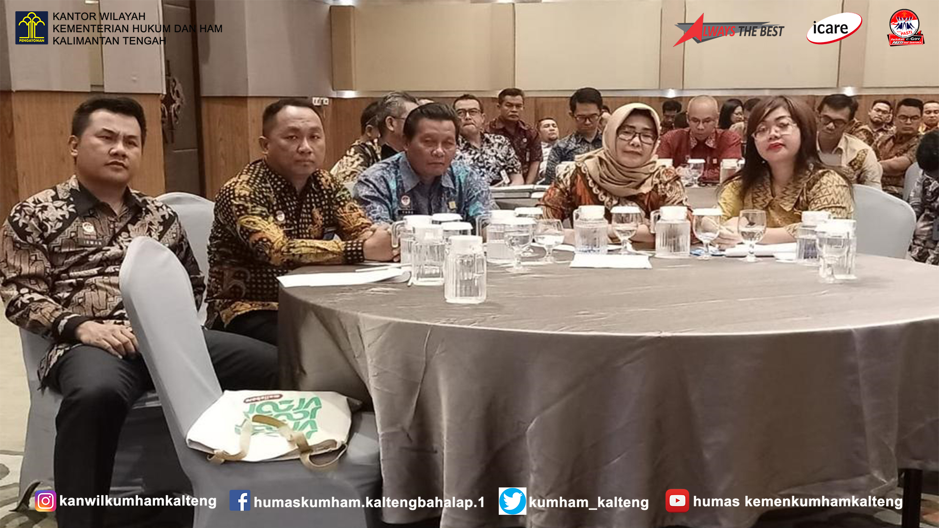 Kanwil Kalteng Ikuti Kegiatan Penyusunan Draft Renstra 2020-2024 Kementerian Hukum Dan HAM RI