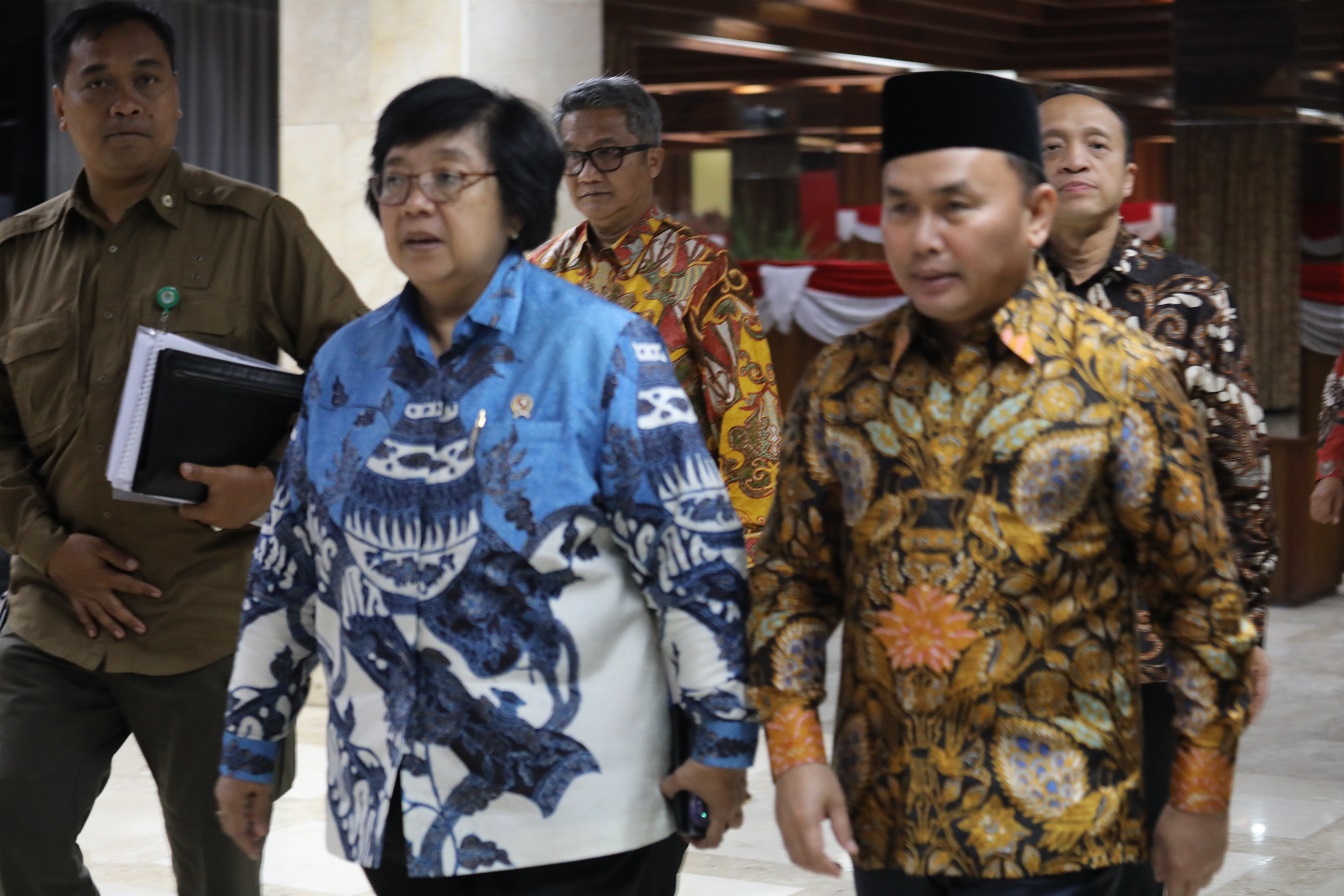 Gubernur Kalteng Hadiri Rapat Konsultasi Masalah Lingkungan Hidup dan Kehutanan dengan Kementerian LHK - RI