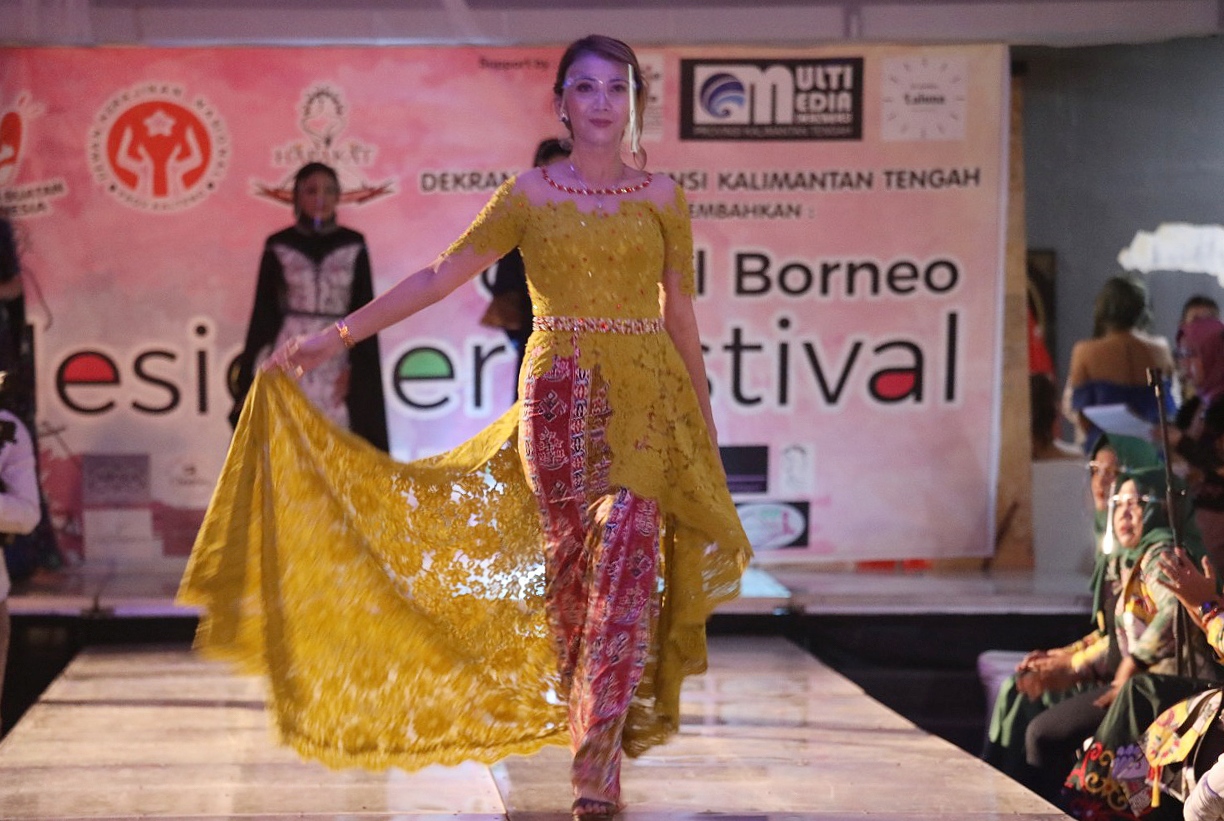 Dekranasda Prov. Kalteng Gelar Event Central Borneo Designer Festival