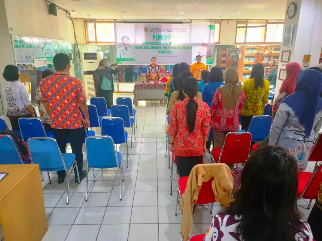 Dispursip Kalteng : Pengurus Forum Perpustakaan Sekolah Kota Palangka Raya Telah Terbentuk