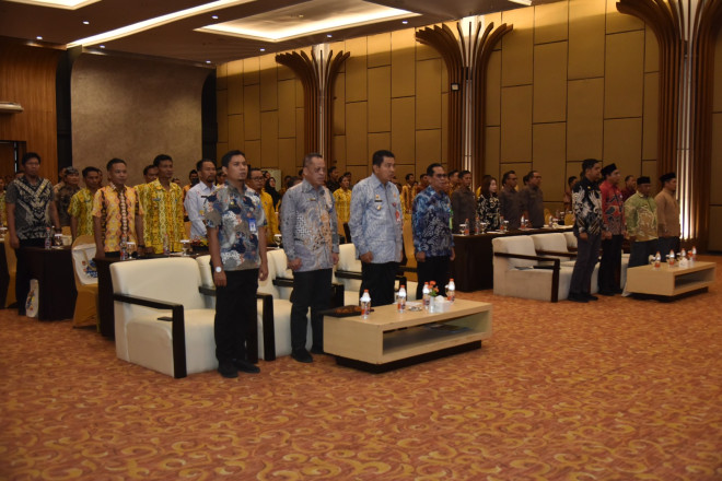 Buka Rakor Kependudukan dan Pencatatan Sipil, Pj Bupati Budi Santosa Inginkan Desa dan Kecamatan Perkuat Perannya