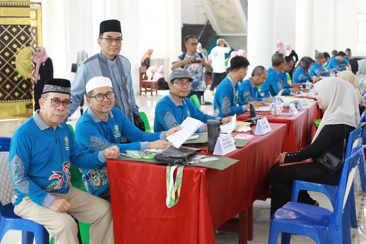 Registrasi Peserta MTQH XXXIII Kalteng Berlangsung Tertib dan Lancar