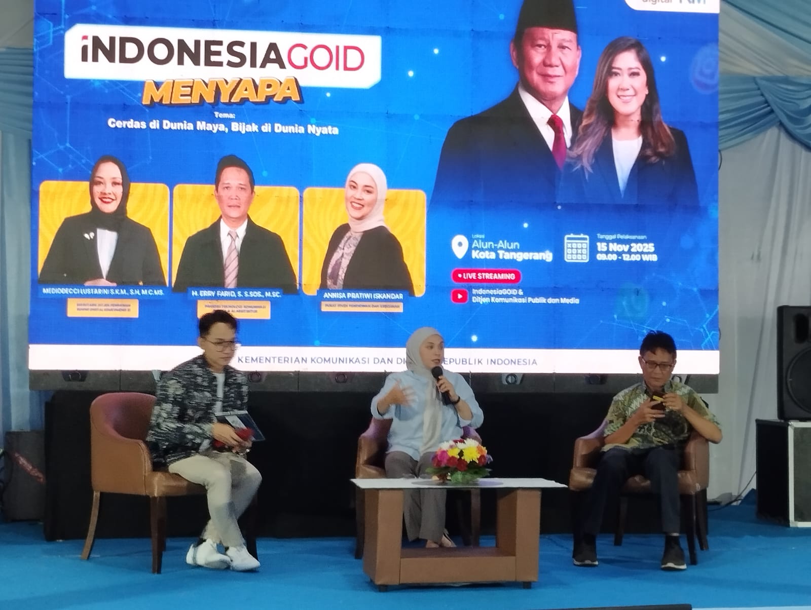 Diskominfosantik Kalteng Hadiri Kegiatan IGID Menyapa KIM Festival 2025
