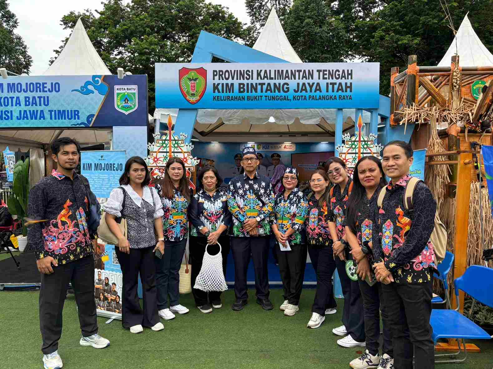 Diskominfosantik Kalteng dan KIM Bintang Jaya Itah Ikuti Pembukaan KIMFest 2025 di Tangerang