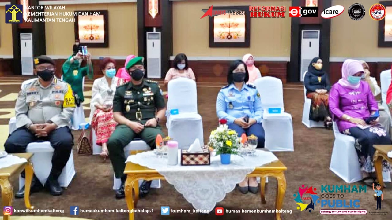 Kanwil Kemenkumham Kalteng Hadiri Peringatan Hari Ibu Ke-92