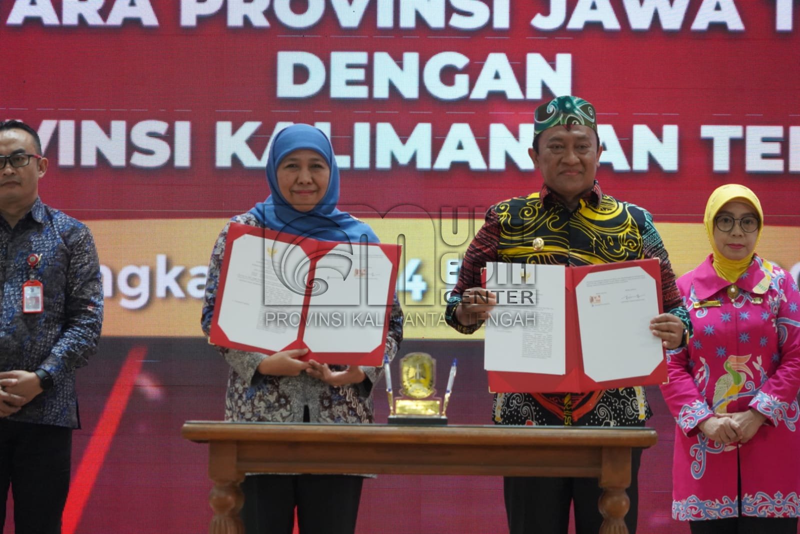 Transaksi Misi Dagang Provinsi Jawa Timur - Provinsi Kalteng Tembus 293,59 Miliar Rupiah