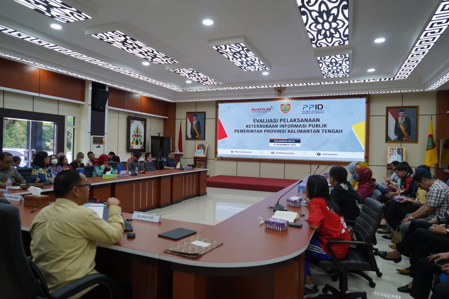 Dorong Peran Aktif Setiap PPID, Diskominfosantik Gelar Rapat Evaluasi Pelaksanaan Keterbukaan Informasi Publik Tahun 2023
