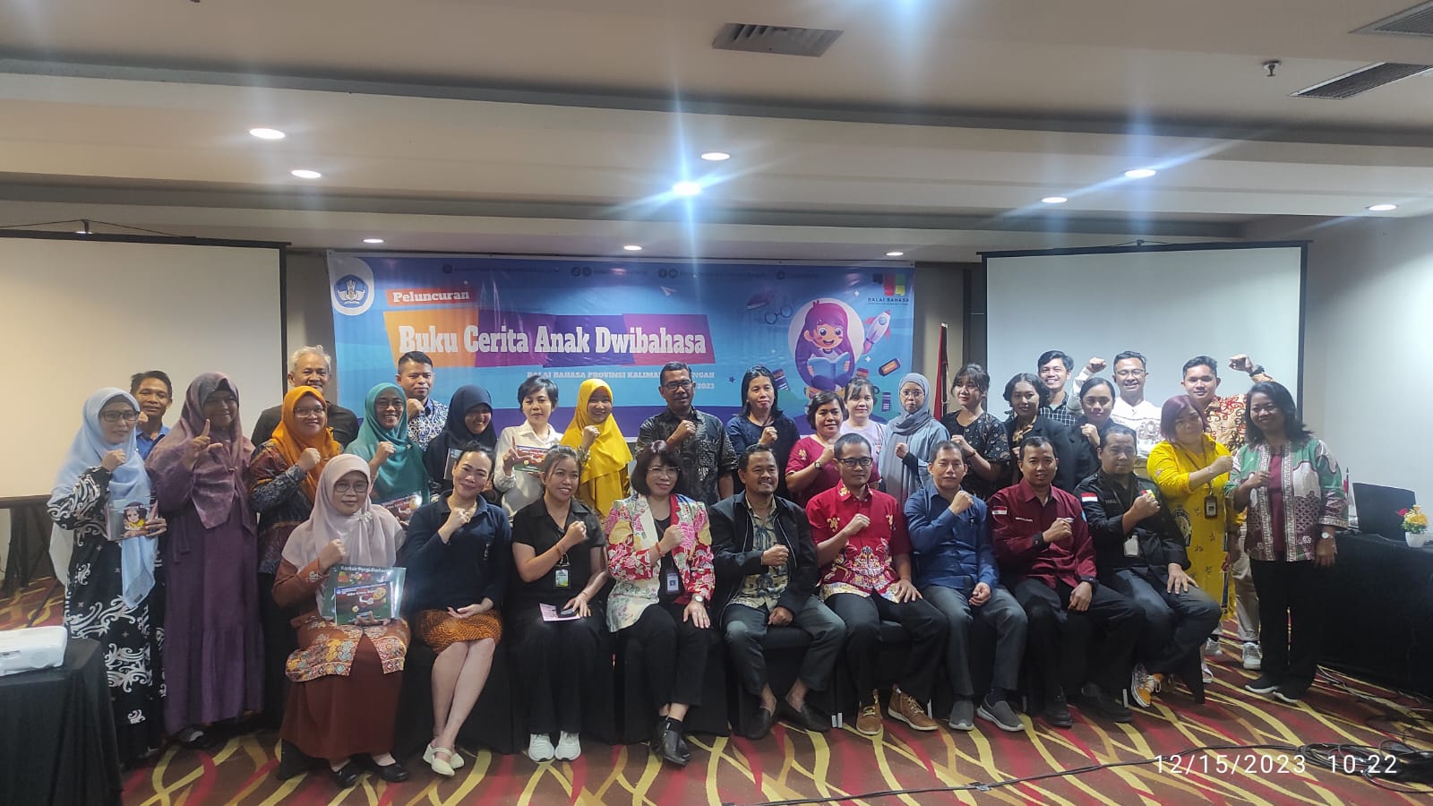 Balai Bahasa Prov. Kalteng Luncurkan 70 Buku Cerita Anak Dwibahasa