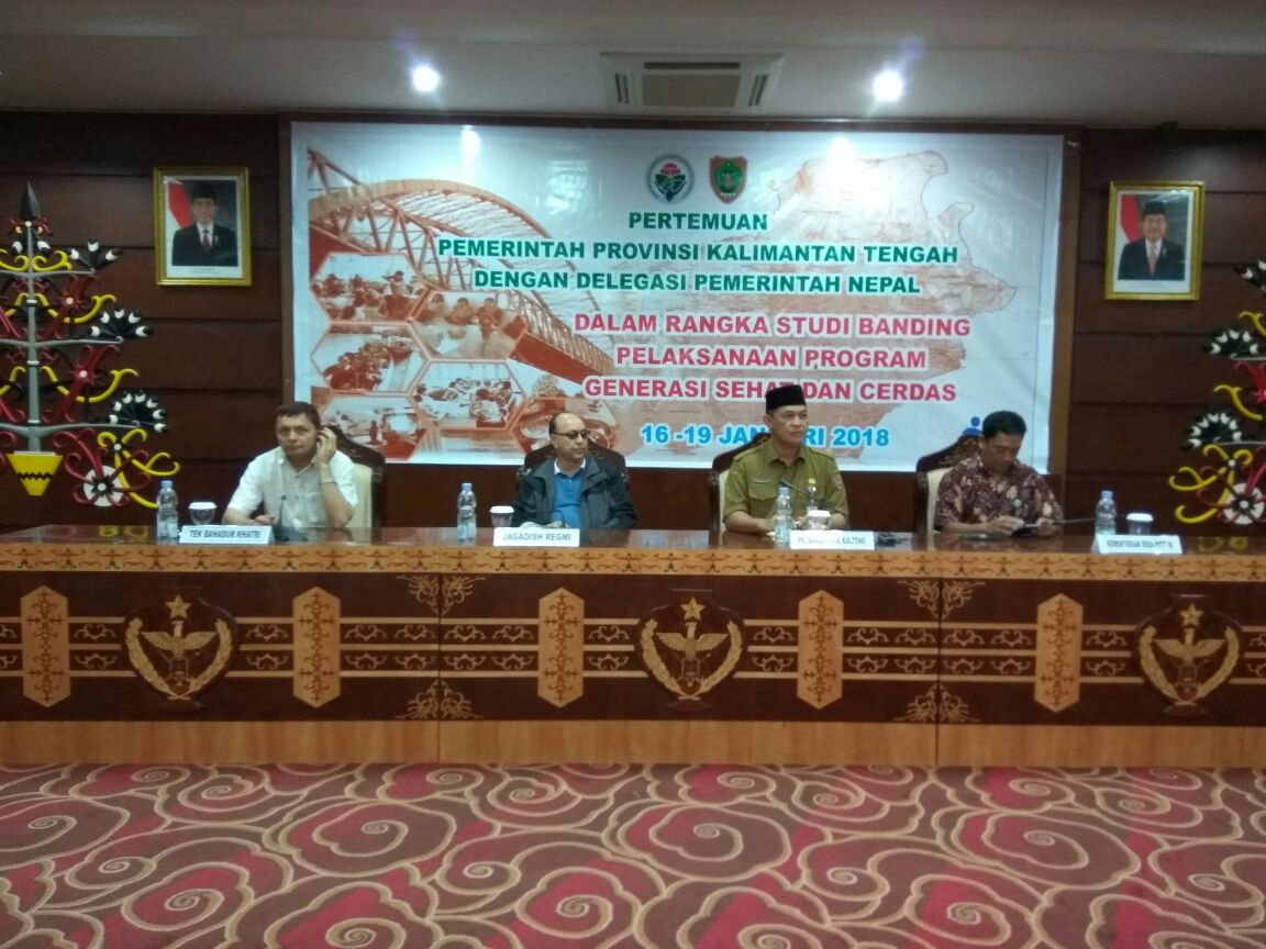 Pemerintah Nepal Studi Banding Ke Kalimantan Tengah