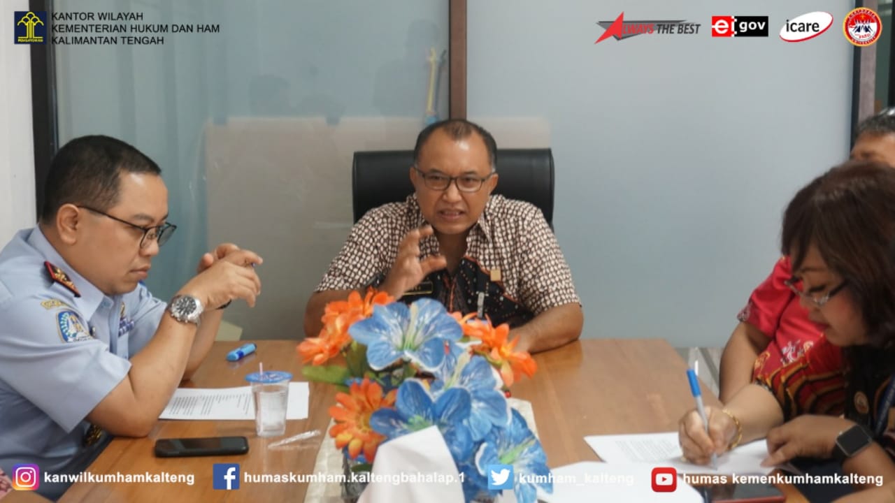 Kepala Divisi Imigrasi Pimpin Rapat Persiapan Hari Bhakti Imigrasi ke-70 