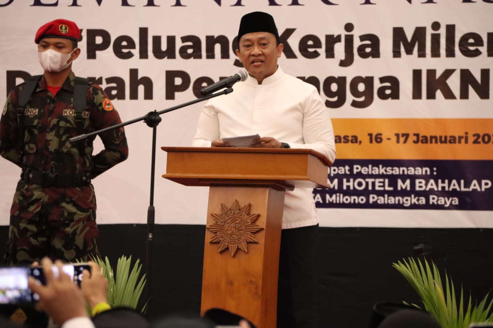 Hadiri Tabligh Akbar Ketum PP Muhammadyah, Wagub Edy Pratowo Berharap Jadi Jembatan Pererat Persaudaraan