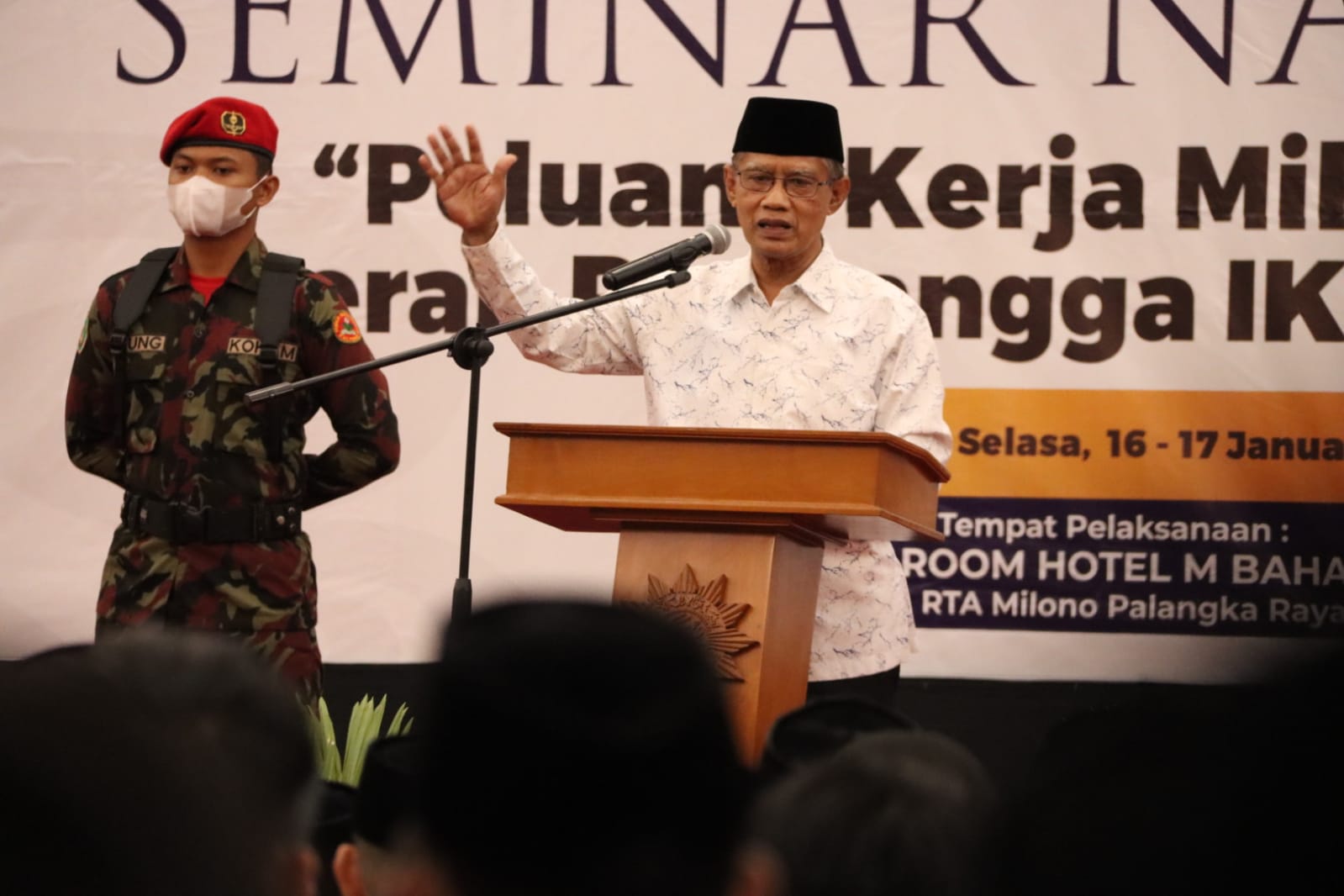 Hadiri Tabligh Akbar Ketum PP Muhammadyah, Wagub Edy Pratowo Berharap Jadi Jembatan Pererat Persaudaraan