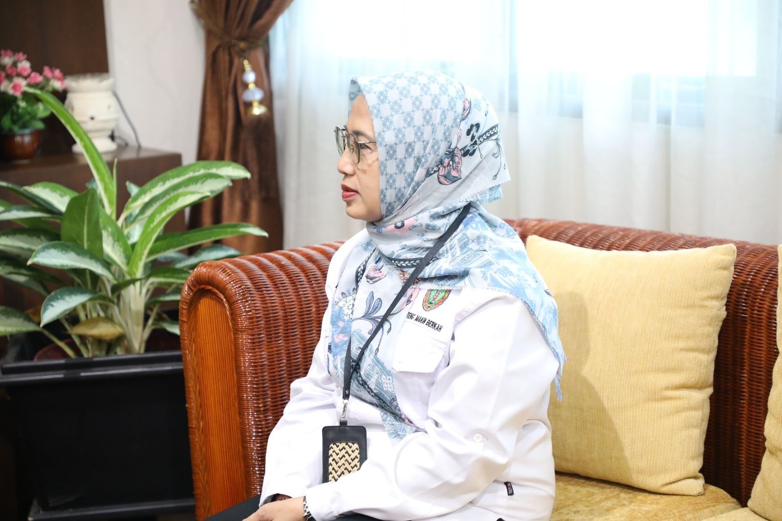 Kepala Dinas TPHP Prov. Kalteng Sambut Kunjungan Perwakilan RRI Kalteng, Bahas Inovasi Durian Lokal