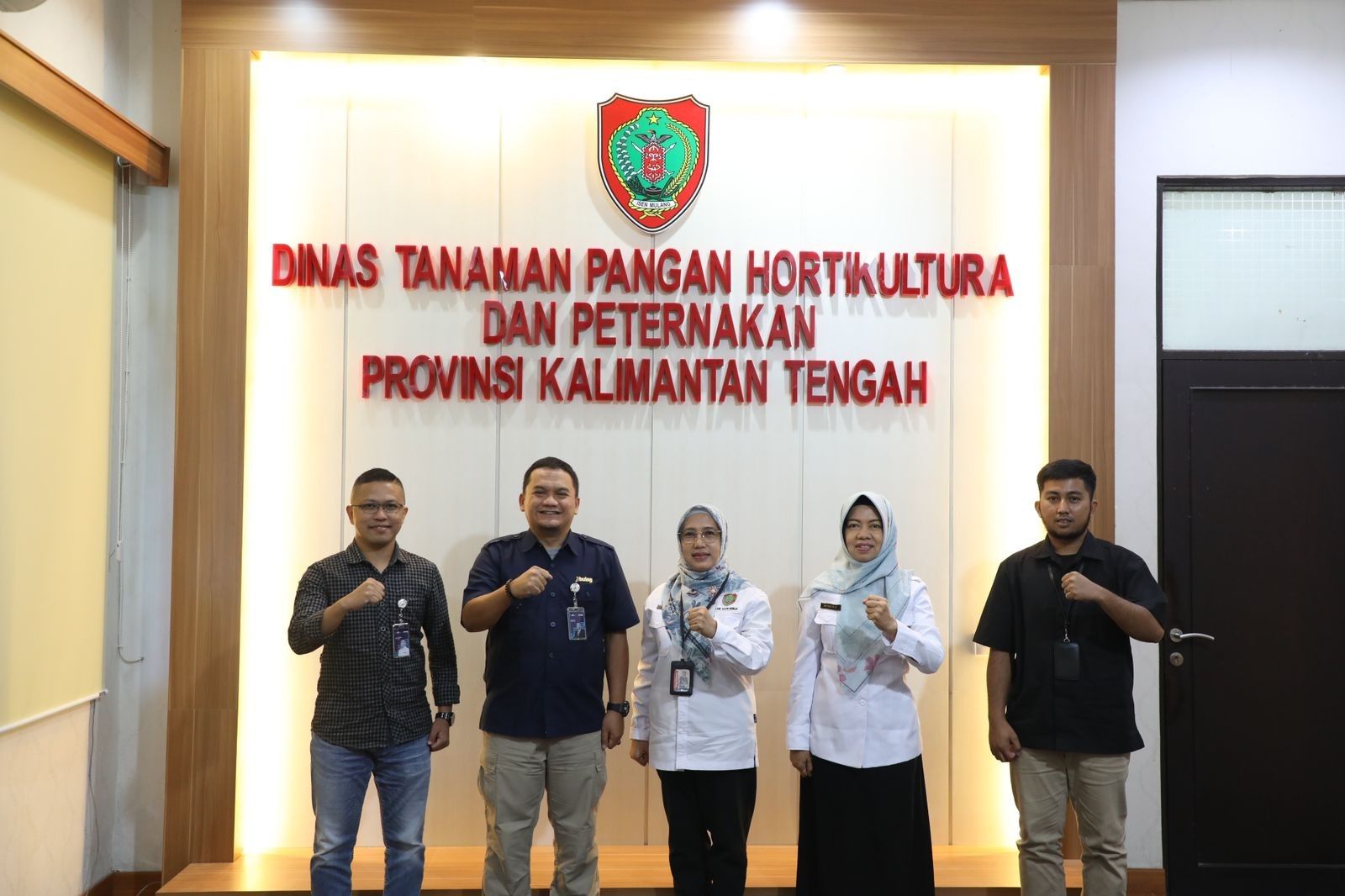 Kepala Dinas TPHP Prov. Kalteng Terima Kunjungan Pimwil Bulog Kalteng, Bahas Swasembada Pangan