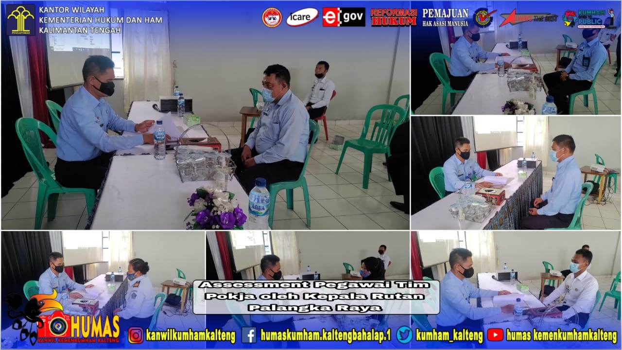 Sosialisasi Corporate University dan Pencanangan serta Pembentukan Pokja Zona Integritas Rutan Palangka Raya