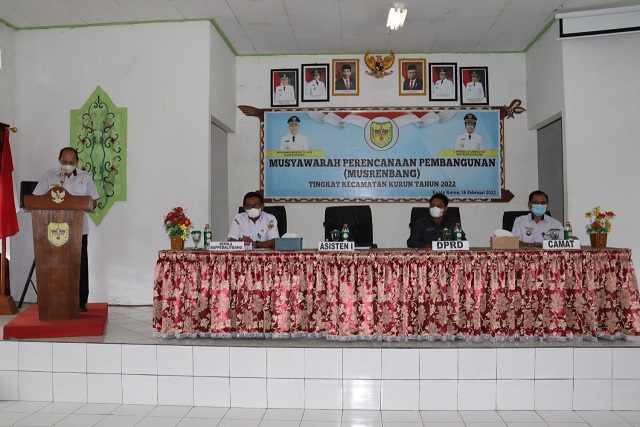 Musrenbang Kecamatan Kurun Difokuskan pada Bidang Infrastruktur, Pendidikan dan Kesehatan