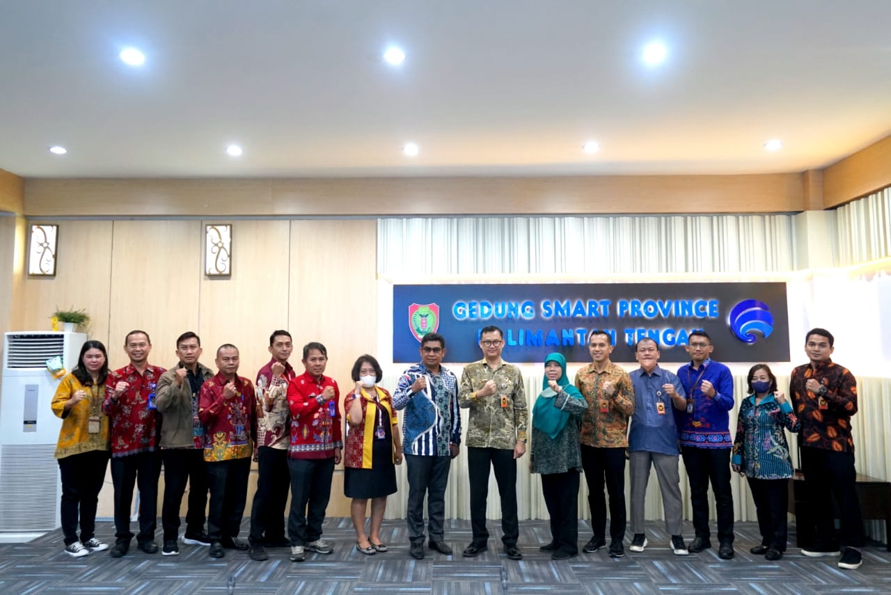 Kadis Kominfosantik Kalteng Terima Kunjungan Kerja Kemenko Polhukam RI Terkait SPBE