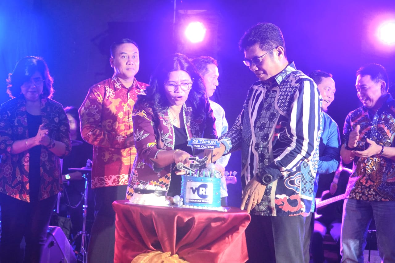 Kadiskominfosantik Agus Siswadi Buka Temu Mitra TVRI Kalteng