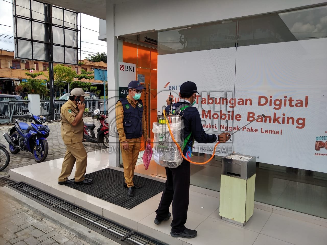 Diskominfo bersama Dinas Kesehatan Sosialisasi Cegah Corona/ Covid-19