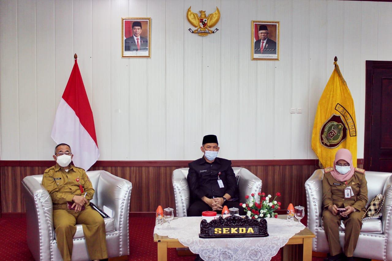 Sekda Fahrizal Fitri Menjadi Narasumber Pada Kegiatan Sub-National Inception Workshop Provinsi Kalimatan Tengah - Fase Hibah Persiapan Proyek (PPG)