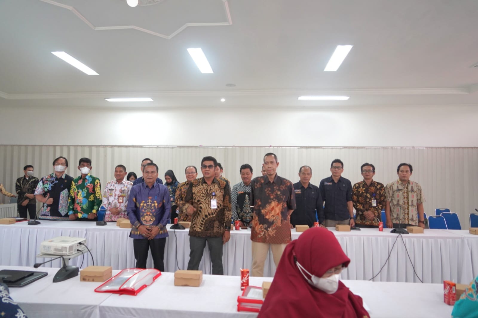 Targetkan Kalteng Merdeka Sinyal 2024, Asisten Ekbang Leonard S. Ampung buka FGD Sinkronisasi Data Blank spot