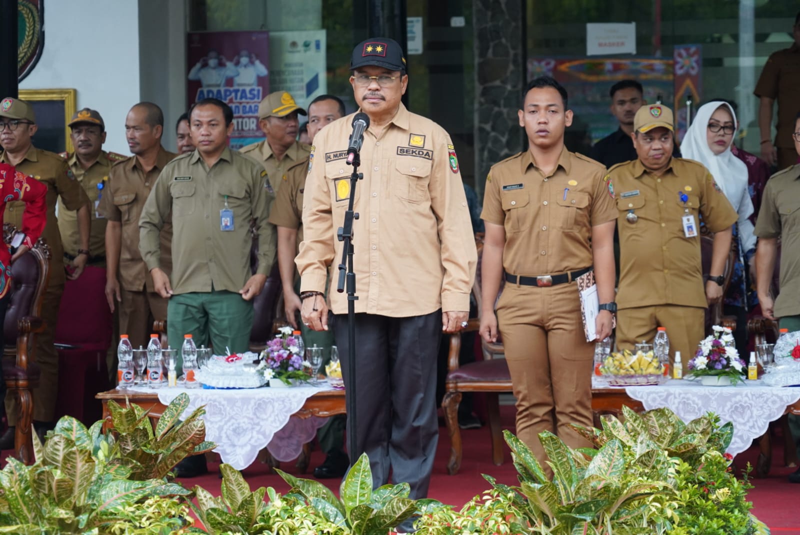 Sekda Nuryakin Pimpin Upacara Peringatan Hari Bakti Rimbawan ke-40 Tahun 2023