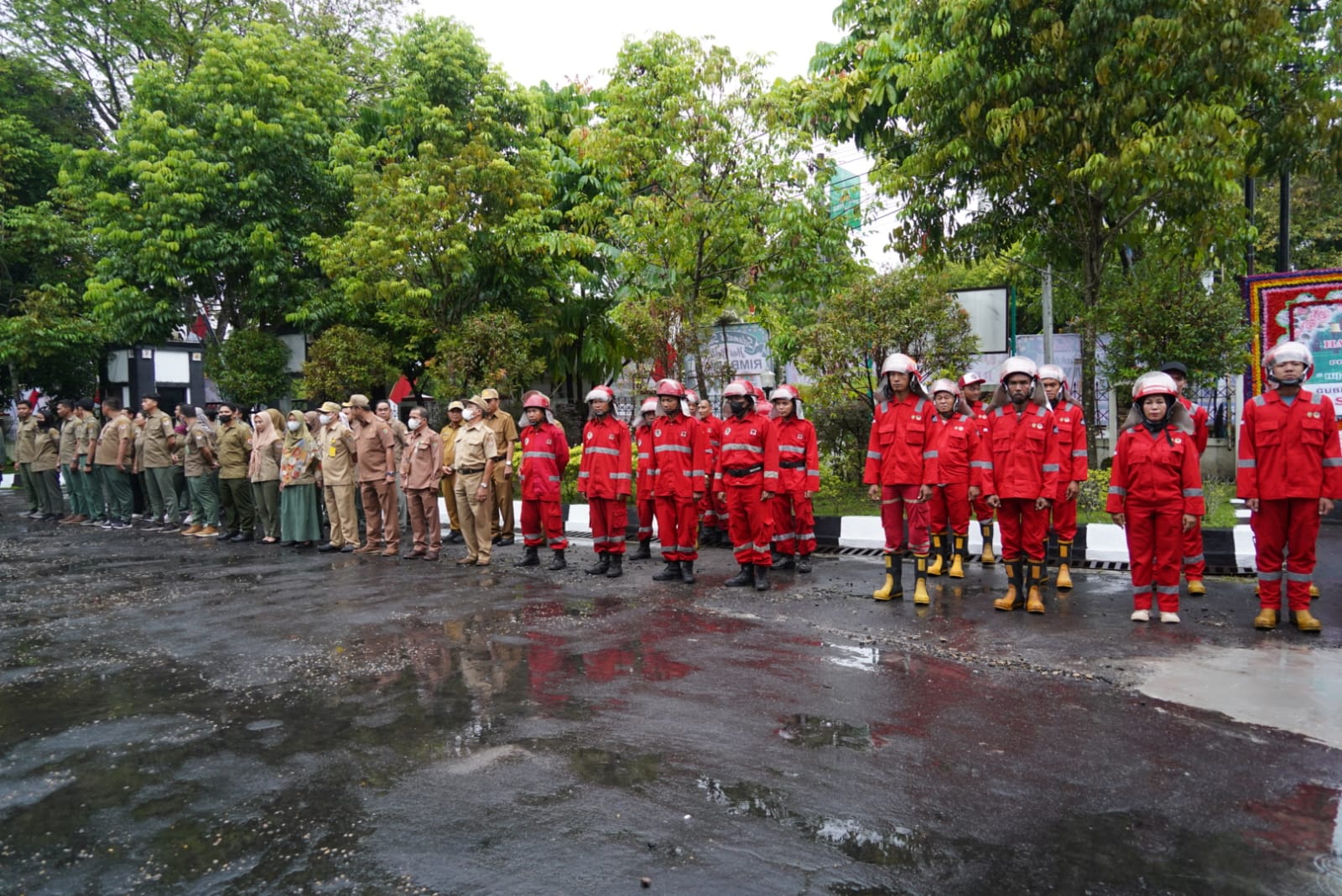 Sekda Nuryakin Pimpin Upacara Peringatan Hari Bakti Rimbawan ke-40 Tahun 2023