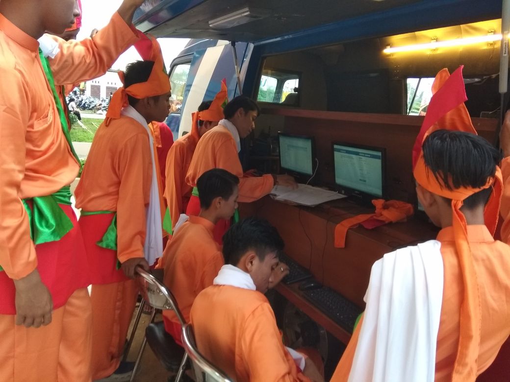 Diskominfo Prov. Kalteng Ikut Serta dalam Pelaksanaan MTQ XXIX dengan Memberikan Layanan Internet Gratis