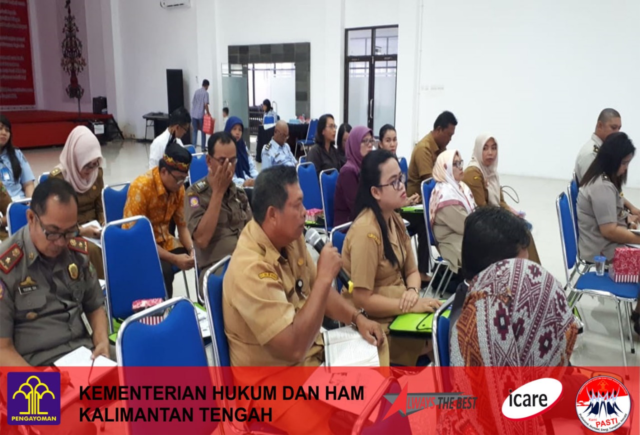 Sosialisasi Hasil Penelitian Hukum dan HAM Di Lingkungan Kemenkumham Tahun 2019