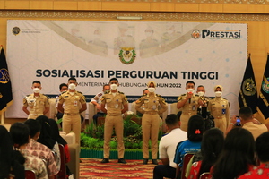 Kadishub Hadiri Sosialisasi Perguruan Tinggi Kementerian Perhubungan Tahun Akademik 2022/2023 Wilayah Kalimantan Tengah
