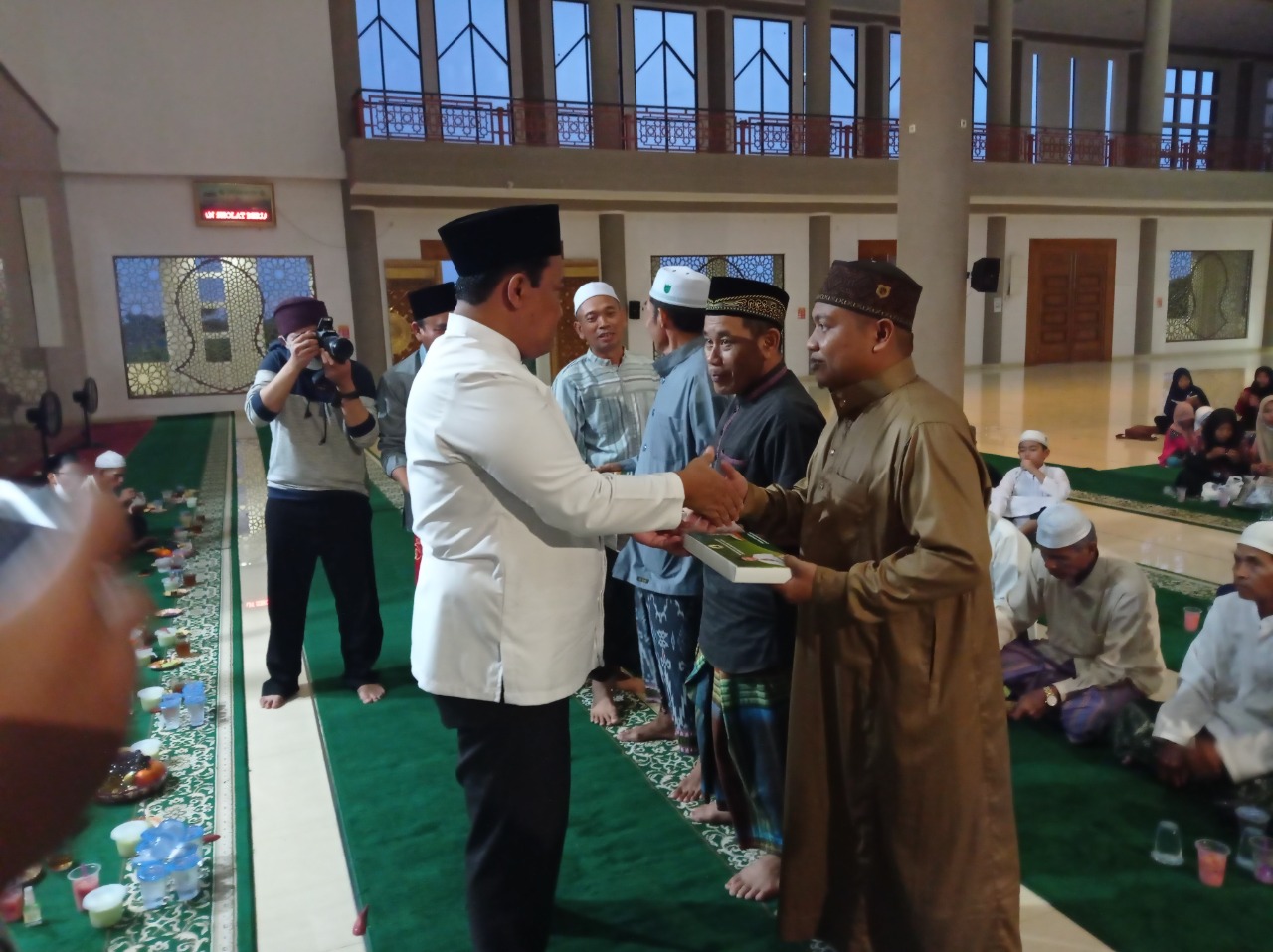 Safari Ramadan Pemprov. Kalteng di Masjid Agung Ar`Raudhah Kahayan Hilir Pulang Pisau