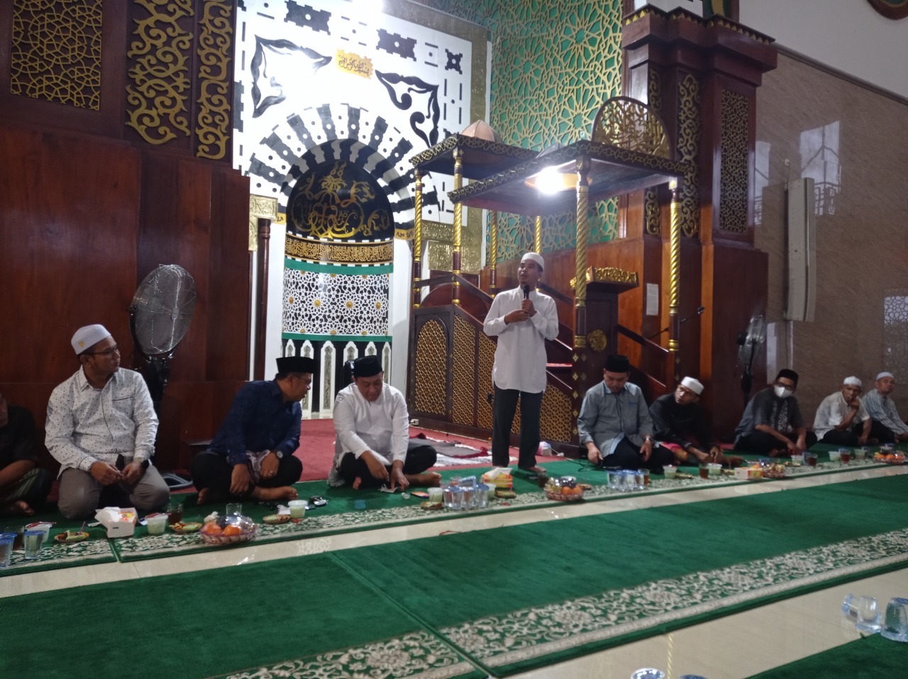 Safari Ramadan Pemprov. Kalteng di Masjid Agung Ar`Raudhah Kahayan Hilir Pulang Pisau