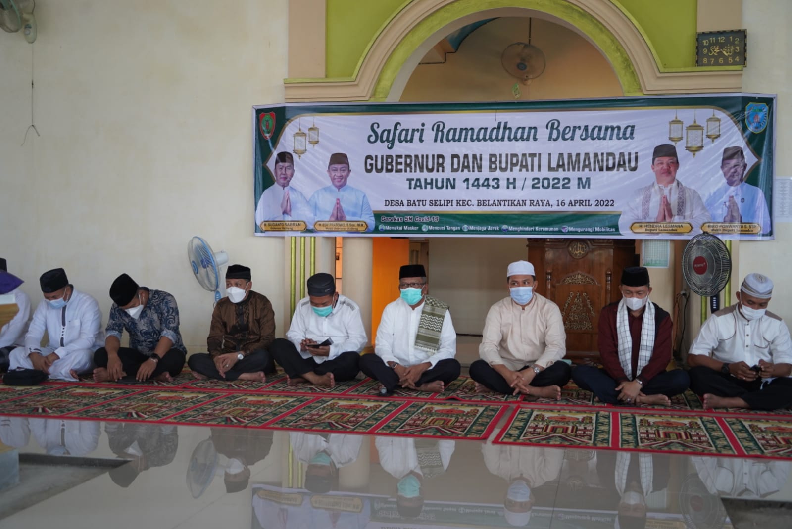 Safari Ramadhan dan Silaturahmi di 13 Kabupaten/Kota, Wagub Kalteng Sampaikan Arahan Gubernur Menyongsong Hari Raya Idul Fitri 1443 H/2022 M