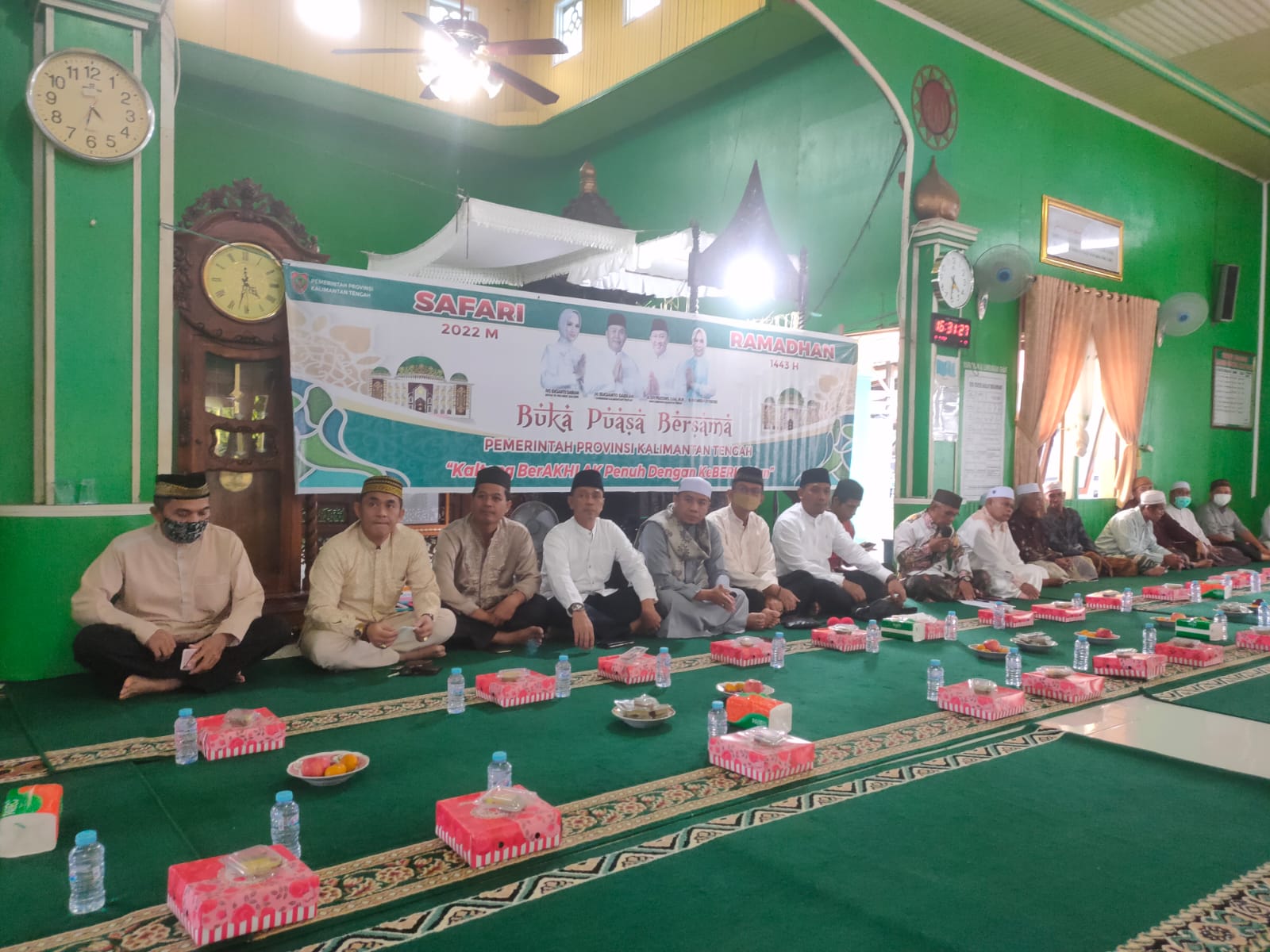 Safari Ramadhan dan Silaturahmi di 13 Kabupaten/Kota, Wagub Kalteng Sampaikan Arahan Gubernur Menyongsong Hari Raya Idul Fitri 1443 H/2022 M