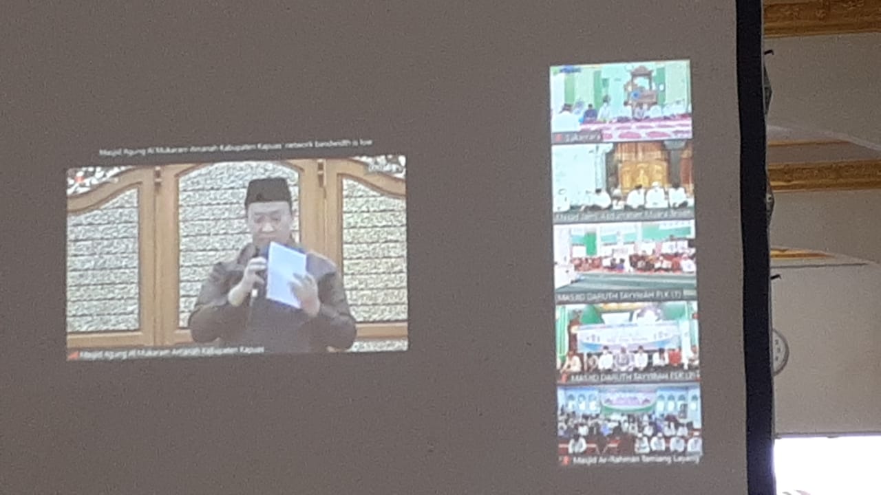 Pemprov. Kalteng Safari Ramadan di Masjid Besar Al-Aqsho Sukamara