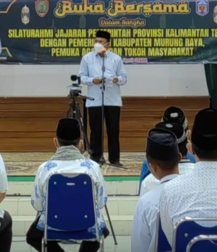 Safari Ramadan di Aula Masjid Al-Istiqlal Kota Puruk Cahu, Pj. Sekda Kalteng Imbau Jaga Stabilitas dan Kecukupan Bahan Pokok Strategis dan Logistik 