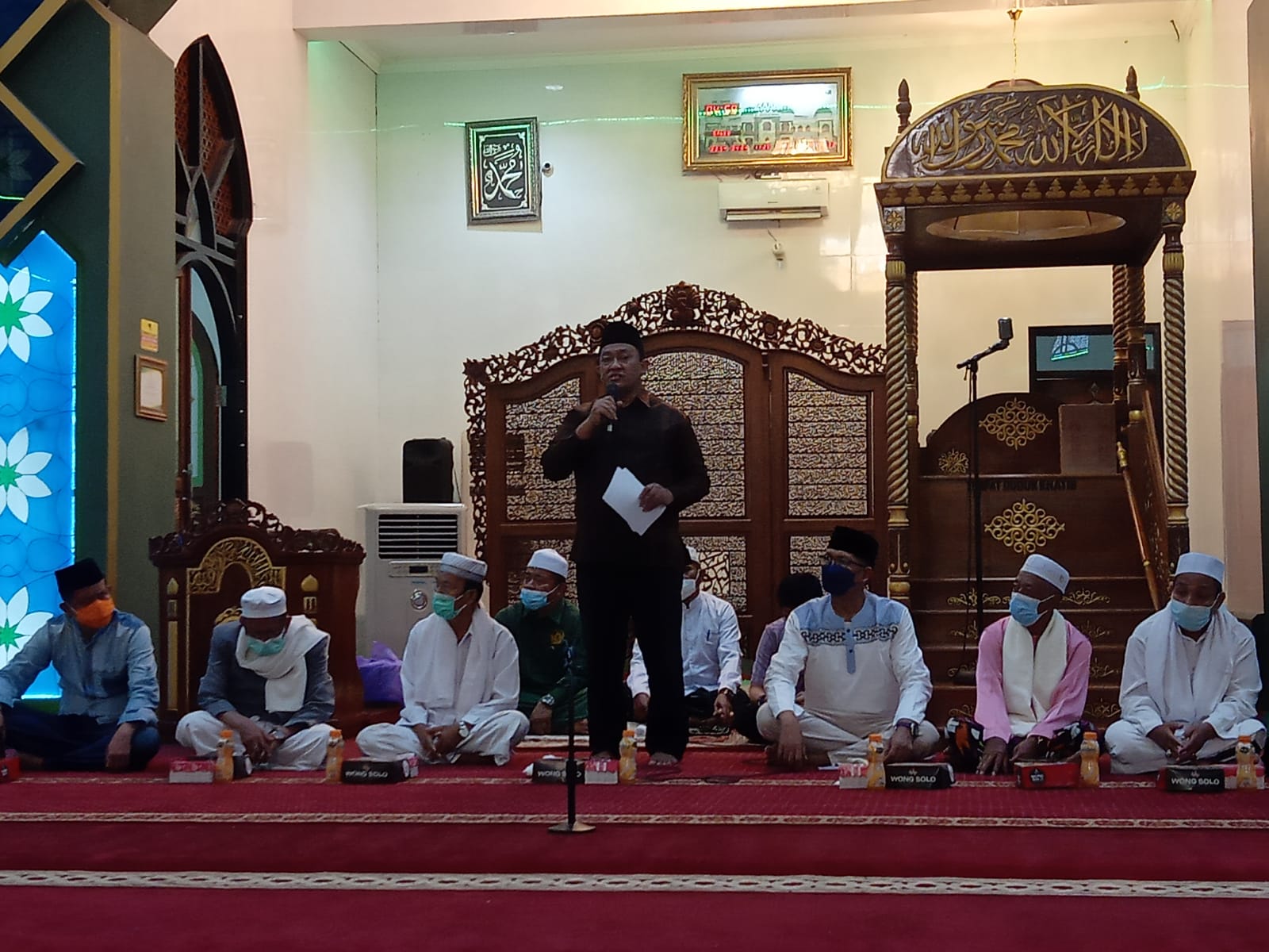 Wakil Gubernur Kalteng Hadiri Langsung Puncak Safari Ramadan 1443 H di Masjid Agung Al Mukarram Amanah Kapuas