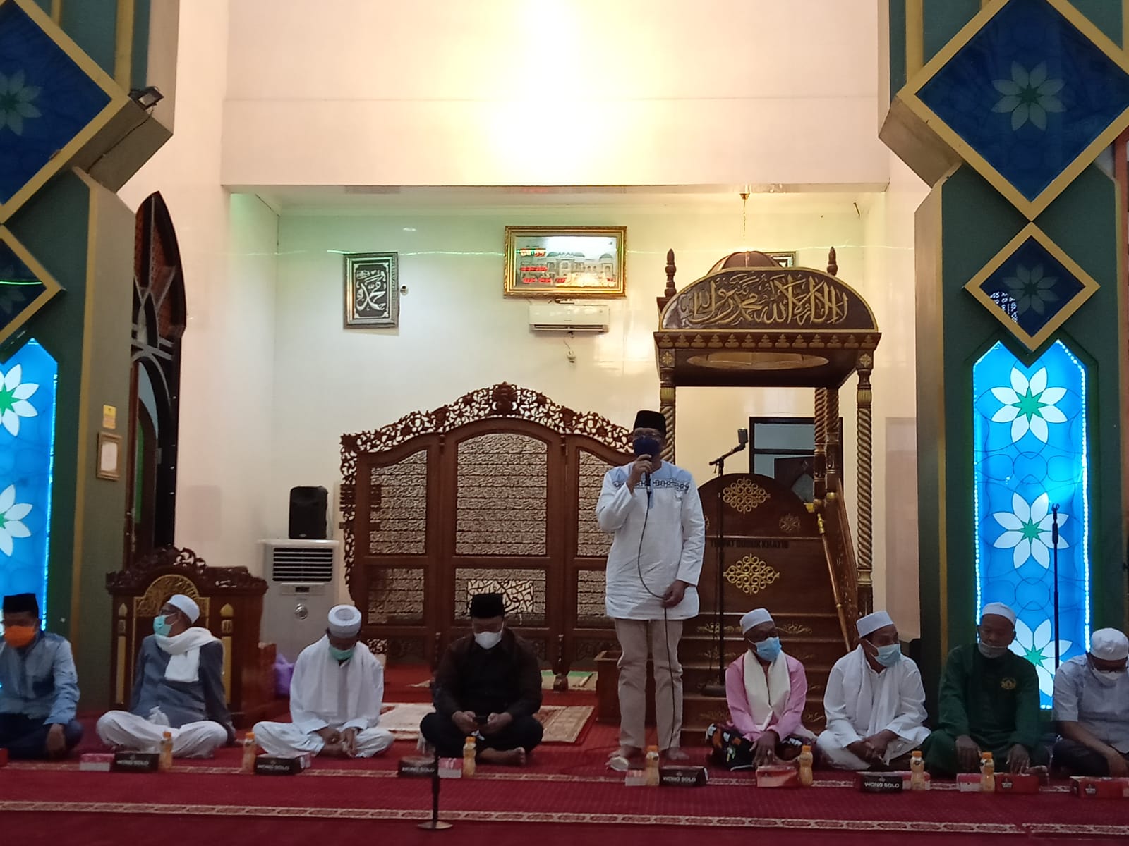 Wakil Gubernur Kalteng Hadiri Langsung Puncak Safari Ramadan 1443 H di Masjid Agung Al Mukarram Amanah Kapuas