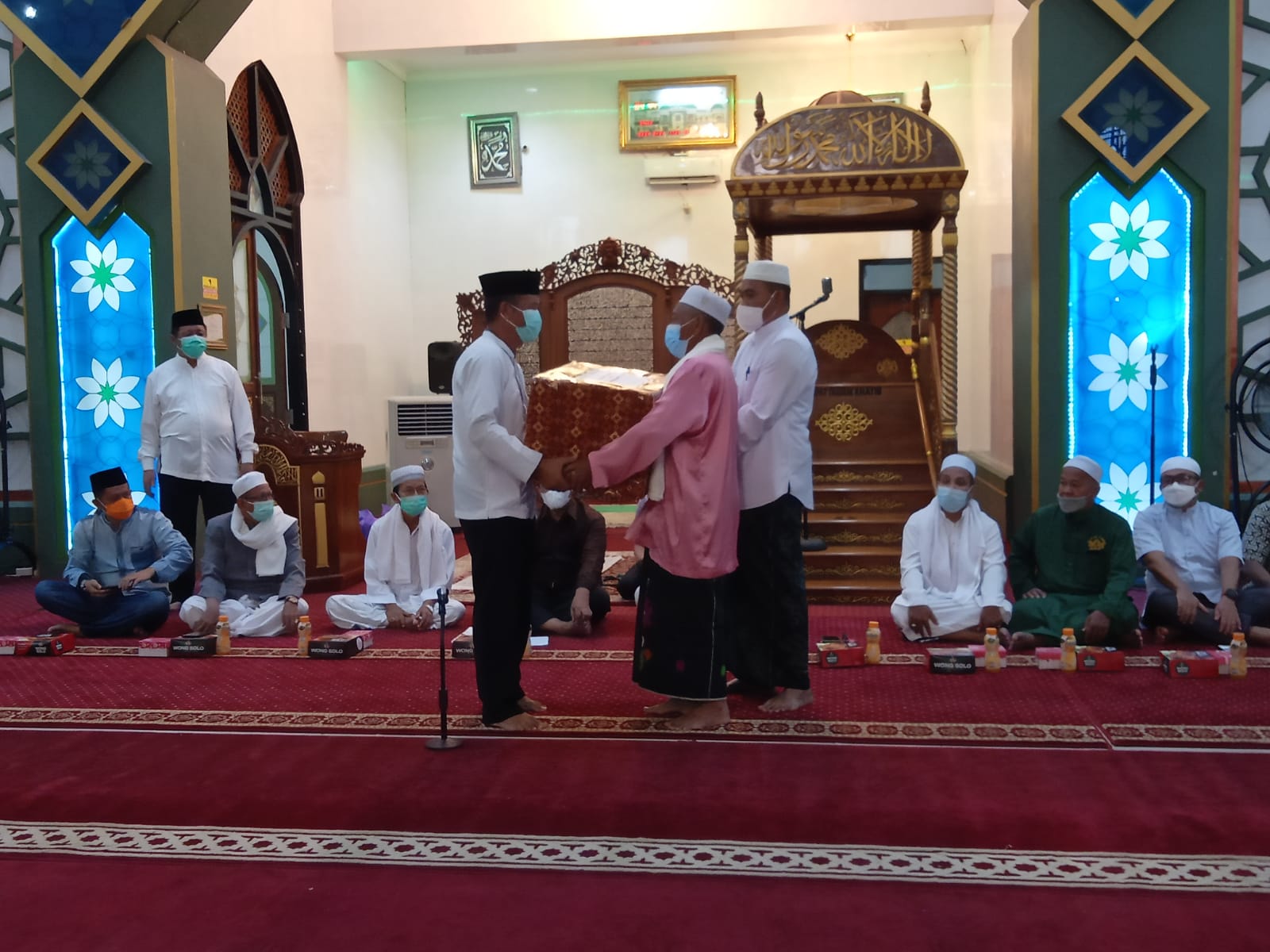 Wakil Gubernur Kalteng Hadiri Langsung Puncak Safari Ramadan 1443 H di Masjid Agung Al Mukarram Amanah Kapuas