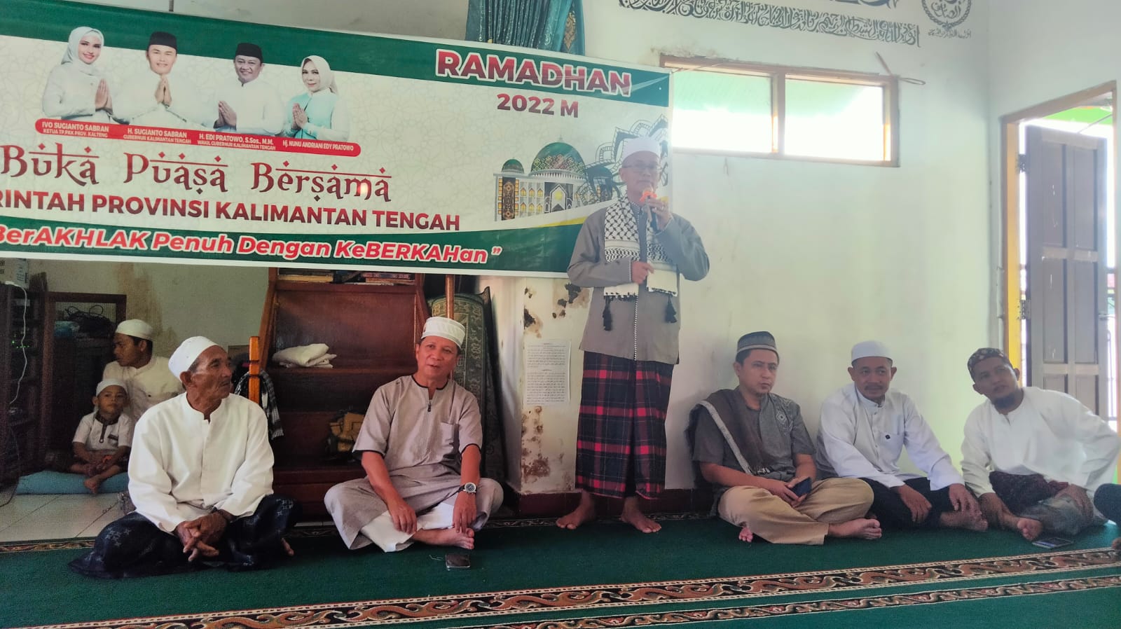 Safari Ramadan BERKAH Kalteng Berbagi Tali Asih dan Buka Puasa Bersama di Masjid Nurul Huda Tewang Sangalang Garing Katingan
