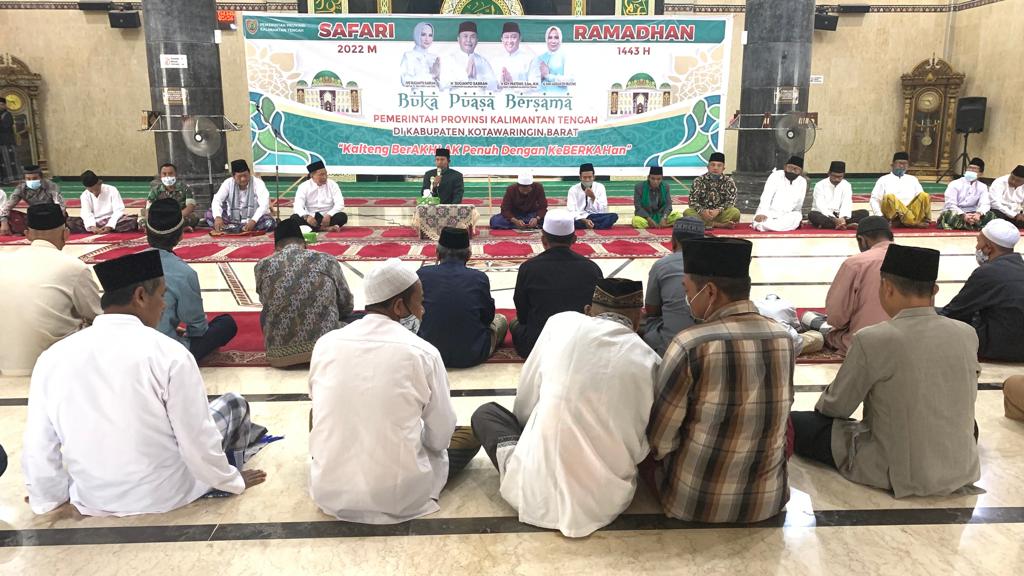 Jalin Silaturahmi, Pemprov. Kalteng Safari Ramadan di Kecamatan Pangkalan Banteng Kobar