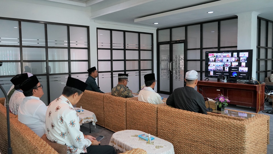 Tingkatkan Fisik dan Mental, ASN Pemkab Barsel Gelar Pengajian Secara Daring